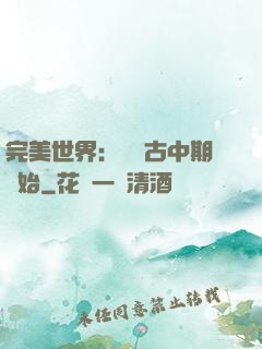 完美世界：從亂古中期開始