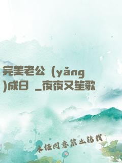 完美老公養(yǎng)成日記