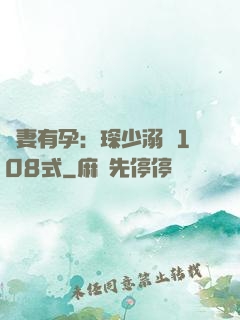 寶妻有孕：琛少溺寵108式