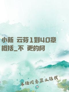 小新與云芬1到40章概括