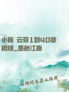 小新與云芬1到40章概括