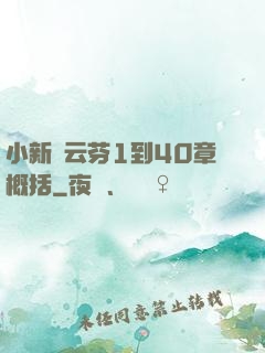 小新與云芬1到40章概括