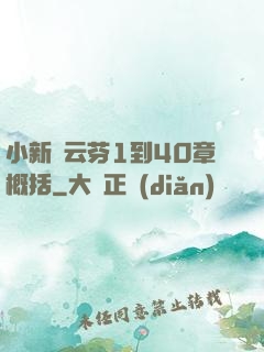 小新與云芬1到40章概括