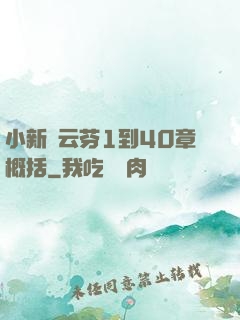 小新與云芬1到40章概括