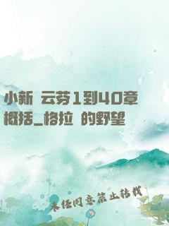 小新與云芬1到40章概括