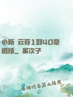 小新與云芬1到40章概括