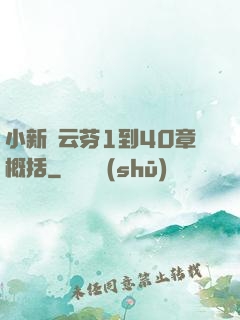 小新與云芬1到40章概括
