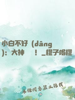 小白不好當(dāng)：大神別過來！
