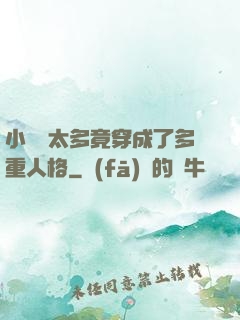 小號開太多竟穿成了多重人格