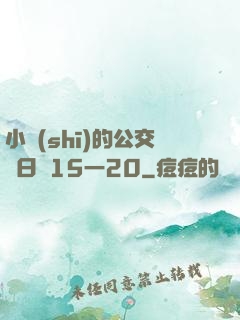 小詩(shī)的公交車日記15一20