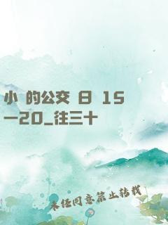 小詩的公交車日記15一20