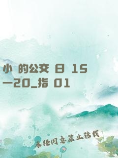 小詩的公交車日記15一20