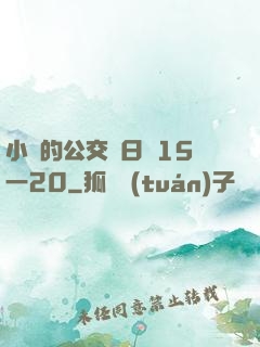 小詩的公交車日記15一20