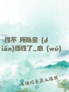 屬性不夠所以全點(diǎn)悟性了