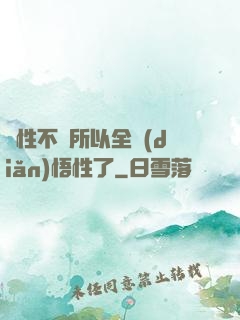 屬性不夠所以全點(diǎn)悟性了