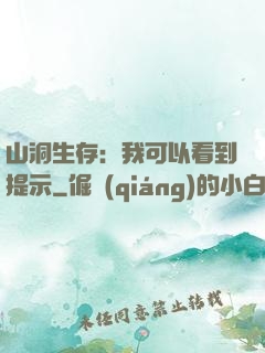 山洞生存：我可以看到提示