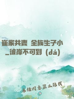 崔家共妻給全族生子小說