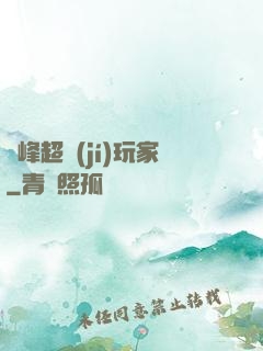 巔峰超級(jí)玩家