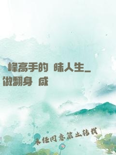 巔峰高手的曖昧人生