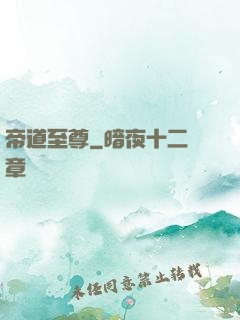 帝道至尊