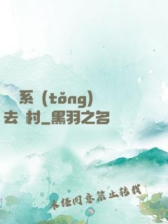 帶個系統(tǒng)去農村