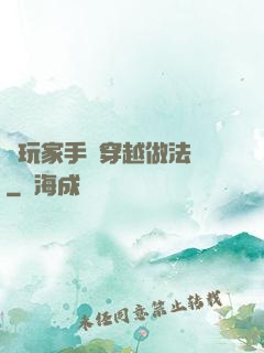 帶玩家手冊穿越做法師