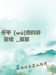 平平無(wú)奇的游戲管理員