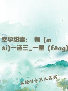 幸孕甜妻：總裁買(mǎi)一送三