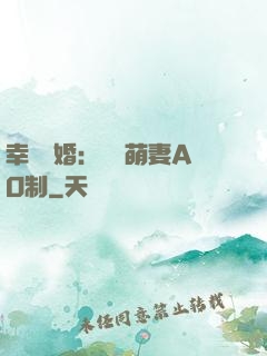 幸運閃婚：寶貝萌妻AO制