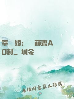 幸運閃婚：寶貝萌妻AO制