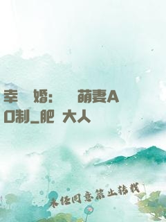幸運閃婚：寶貝萌妻AO制