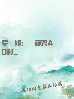 幸運閃婚：寶貝萌妻AO制