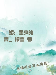 強勢鎖婚：墨少的獨寵嬌妻