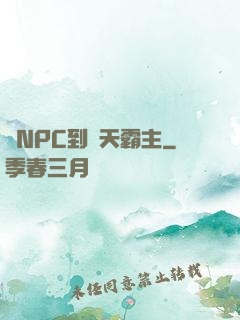 從NPC到諸天霸主
