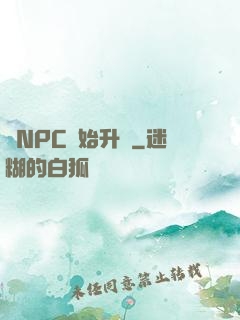 從NPC開始升級
