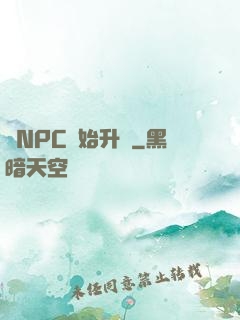從NPC開始升級