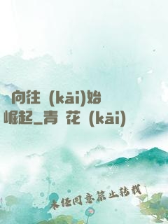 從向往開(kāi)始崛起