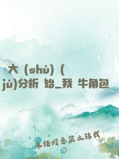 從大數(shù)據(jù)分析開始