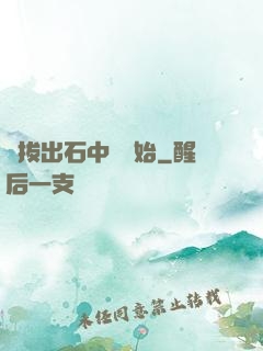 從拔出石中劍開始