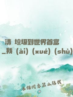 從清掃垃圾到世界首富