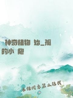 從神奇植物開始