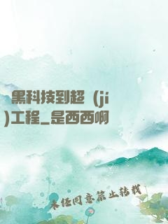 從黑科技到超級(jí)工程