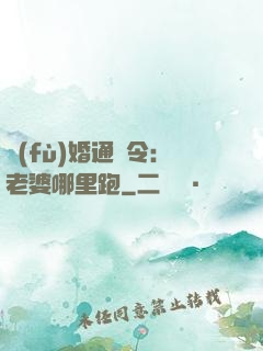 復(fù)婚通緝令：老婆哪里跑