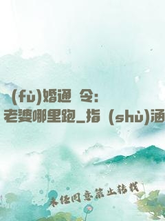 復(fù)婚通緝令：老婆哪里跑