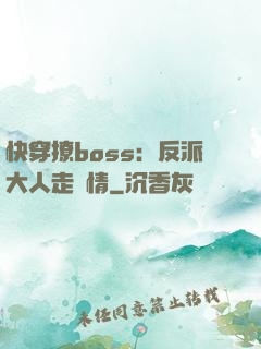 快穿撩boss：反派大人走劇情