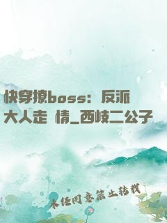 快穿撩boss：反派大人走劇情