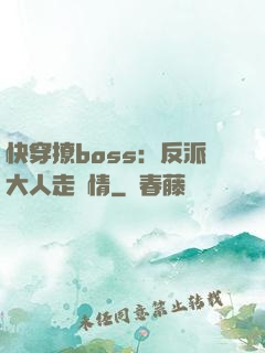 快穿撩boss：反派大人走劇情