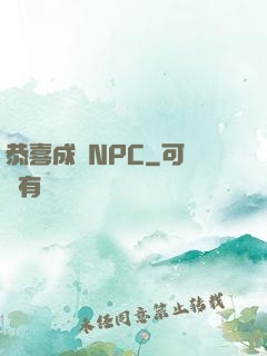 恭喜成為NPC