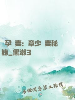 懷孕嬌妻：章少寵妻秘籍