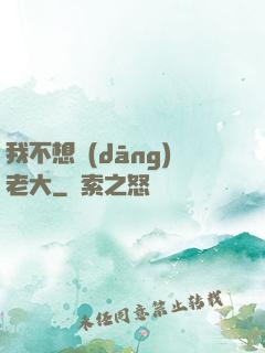 我不想當(dāng)老大